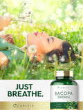 Extrait asiatique Bacopa Monnieri dans les capsules Carlyle