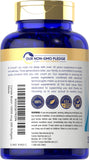 Étiquette Carlyle Biotin 10000mcg sans gluten et sans OGM