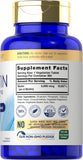 Comprimés végétariens Carlyle Biotine 5000 mcg, format pratique et facile à avaler.