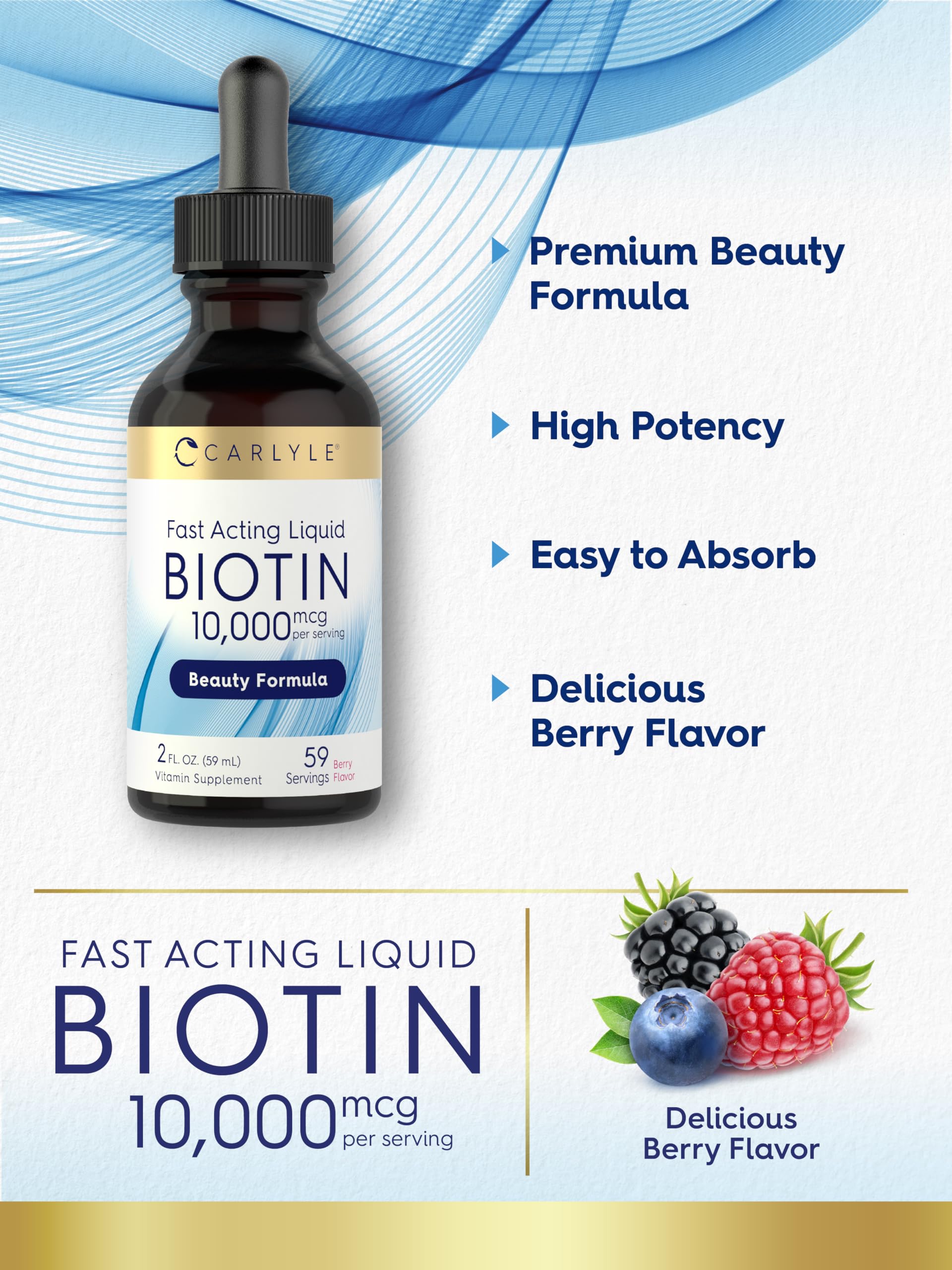 Carlyle Biotine Laboratoire — tests en laboratoire et ingrédients fiables pour la qualité