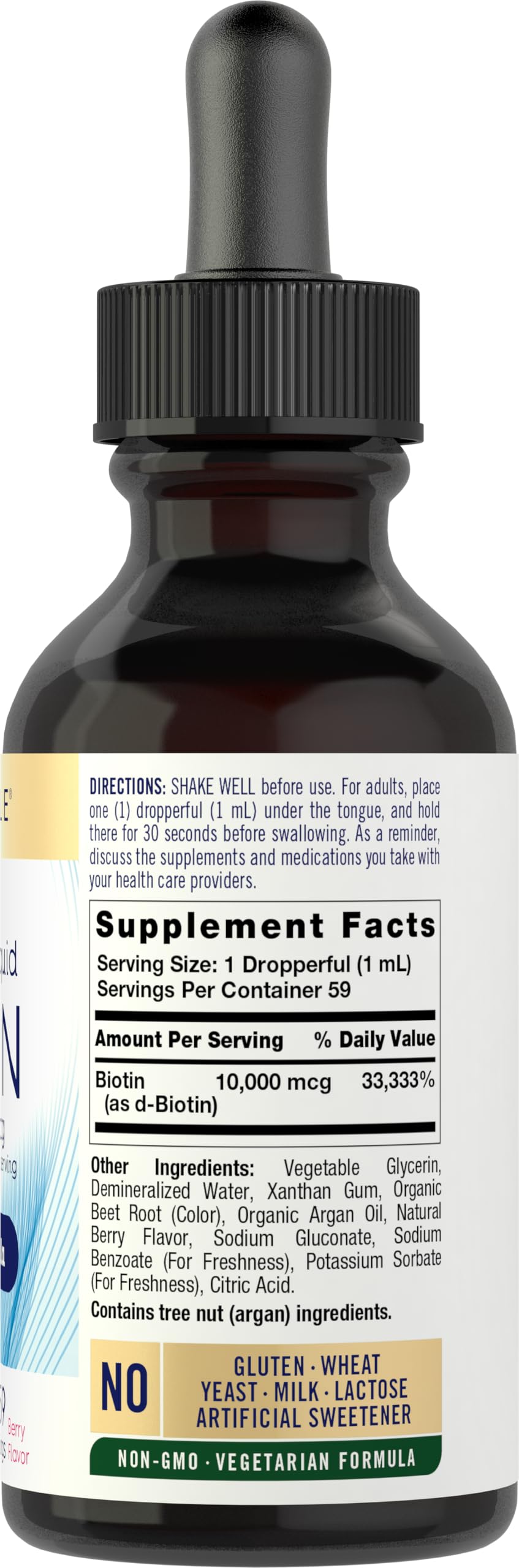 Carlyle Biotine Liquide Saveur Framboise — gouttes aromatiques à ajouter facilement