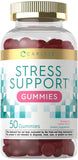 Carlyle flacon-bouteille de bonbons gélifiés, soutien quotidien au stress.