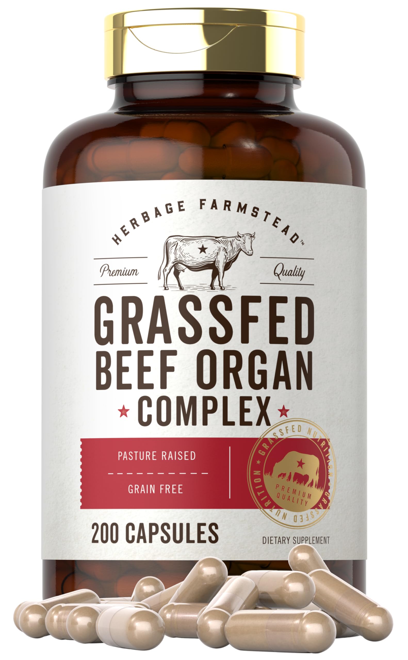Carlyle Bouteille du complexe d'organes de bœuf, apport quotidien pratique.