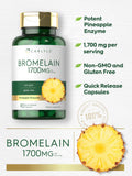 Carlyle Bromélaïne 1700 mg — capsule à libération rapide, usage quotidien.