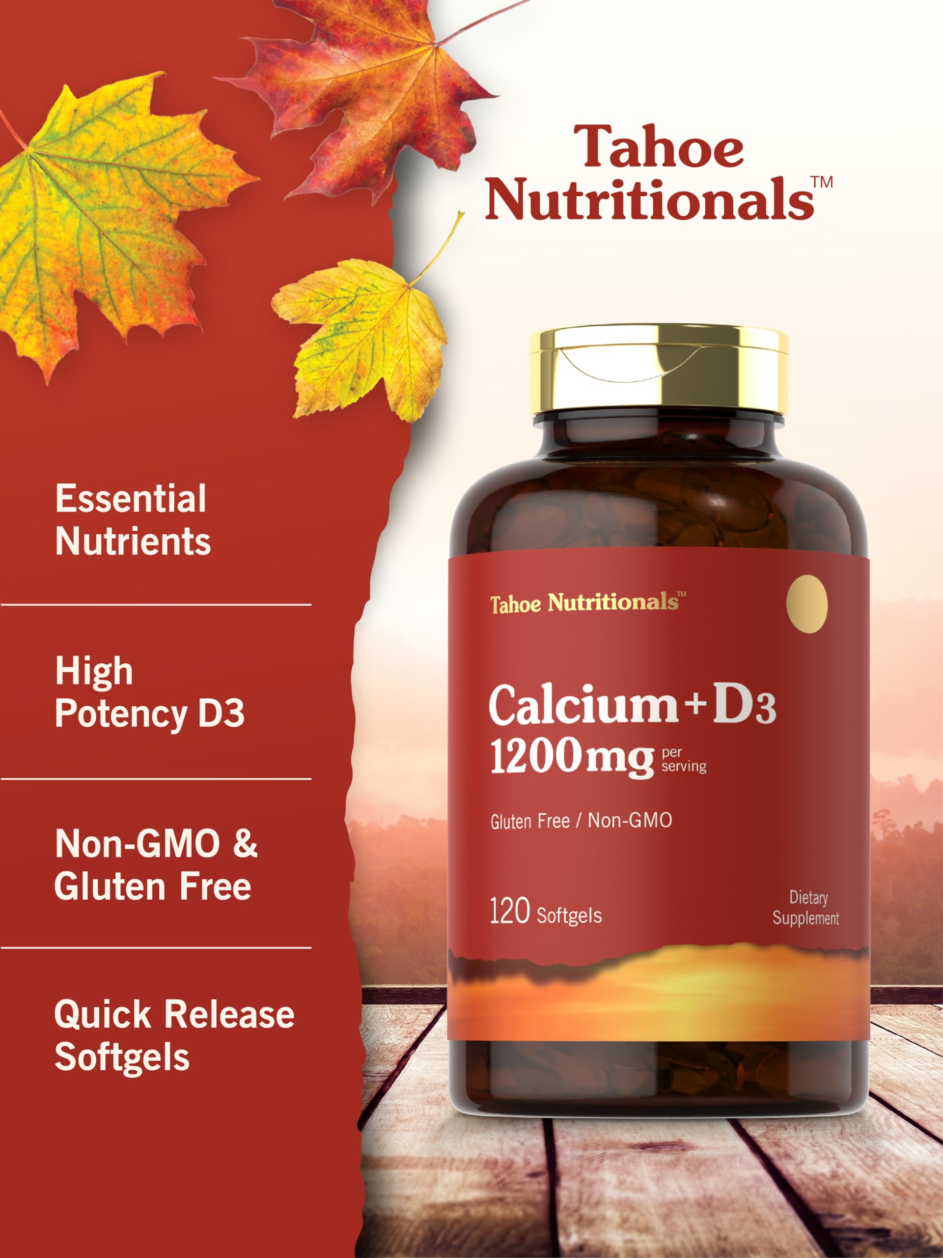 Composition : carbonate de calcium et vitamine D3 pour le quotidien.