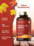 Composition : carbonate de calcium et vitamine D3 pour le quotidien.