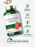 Capsules au goût neutre, extrait de Cayenne, intégration simple dans un programme quotidien.