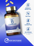 Sans gluten et sans OGM Carlyle Complexe B caplets respectant votre régime