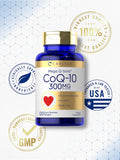 Sans-ogm et sans gluten: Carlyle CoQ10 pour un mode de vie sain.
