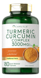 Carlyle curcuminoïdes curcuma, bouteille avant: présentation claire du complément bien-être.