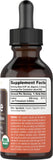 Carlyle – étiquette biologique et naturelle sur la bouteille d'iode nascent.