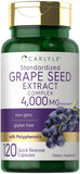Carlyle Extrait pépins raisin — bouteille pratique pour usage quotidien.
