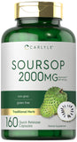 Carlyle Feuilles de Corossol – bouteille avec capsules faciles à prendre dans une routine.