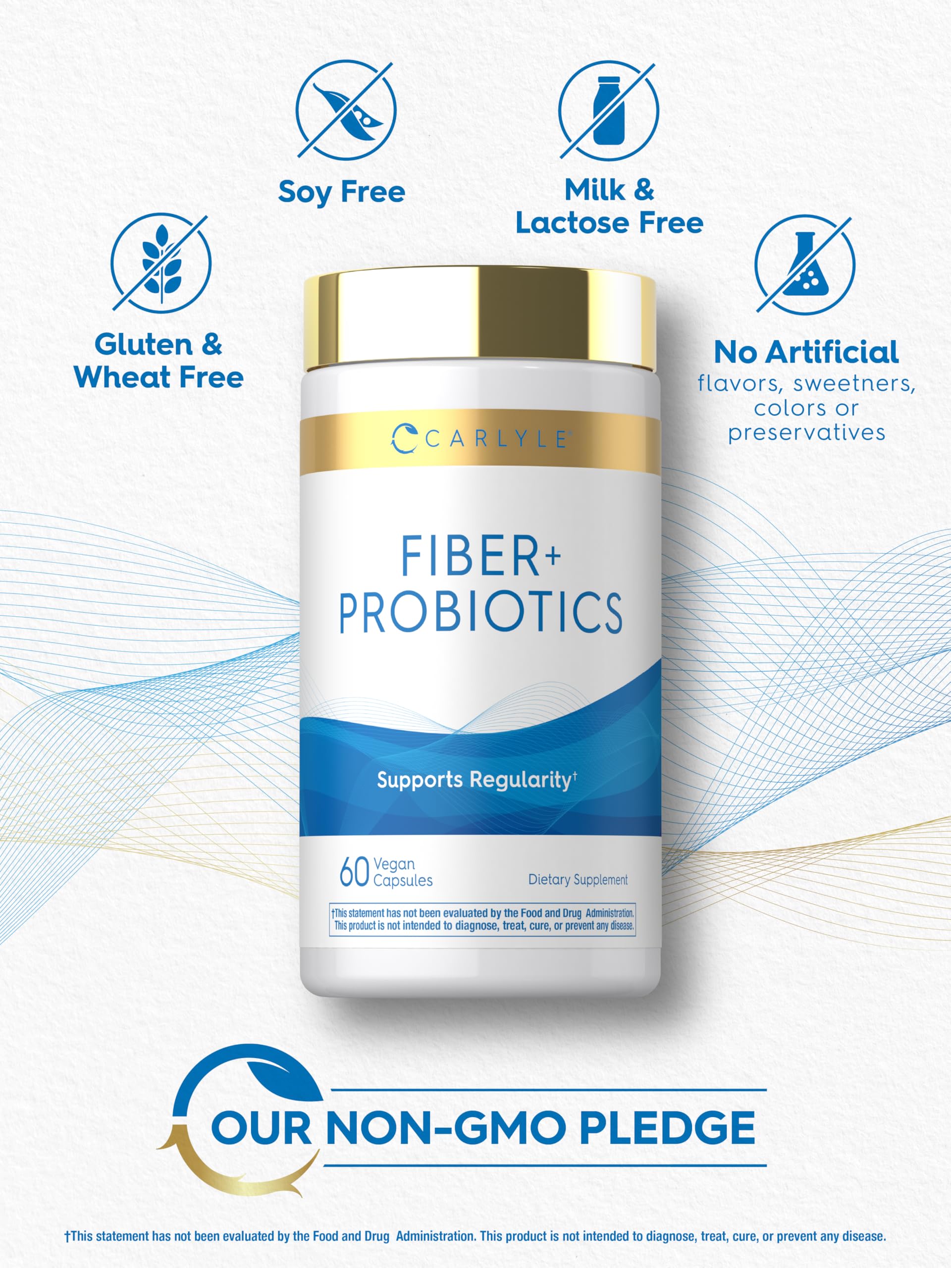 Ingrédients clés – fibres de riz et lin – Carlyle Fibre et Probiotique