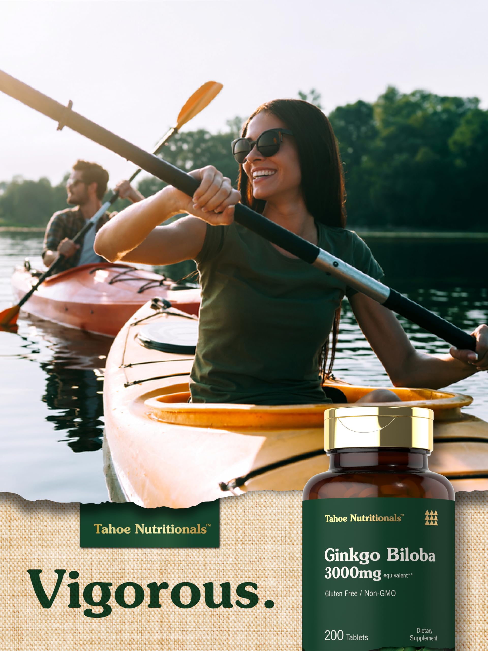Carlyle Ginkgo Biloba - tablette végétarienne prête à être avalée.