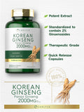 Emballage Carlyle Ginseng Coréen avec traçabilité et qualité garanties.