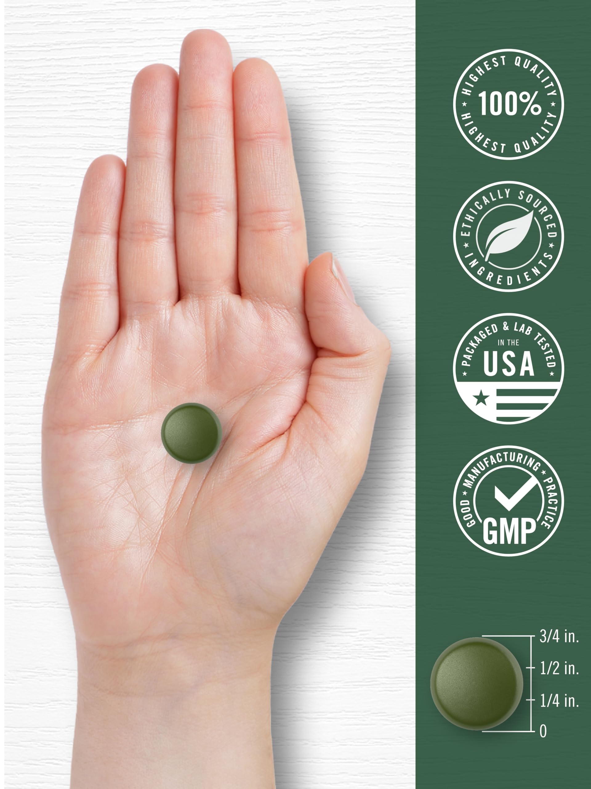 Gommes Carlyle Supergreens sans edulcorants artificiels, consistance agréable.