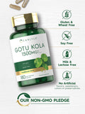 Capsules à libération rapide Gotu Kola pour un apport pratique quotidien.