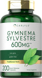 Capsules Carlyle Gymnema Sylvestre dans un flacon pratique pour votre routine quotidienne.