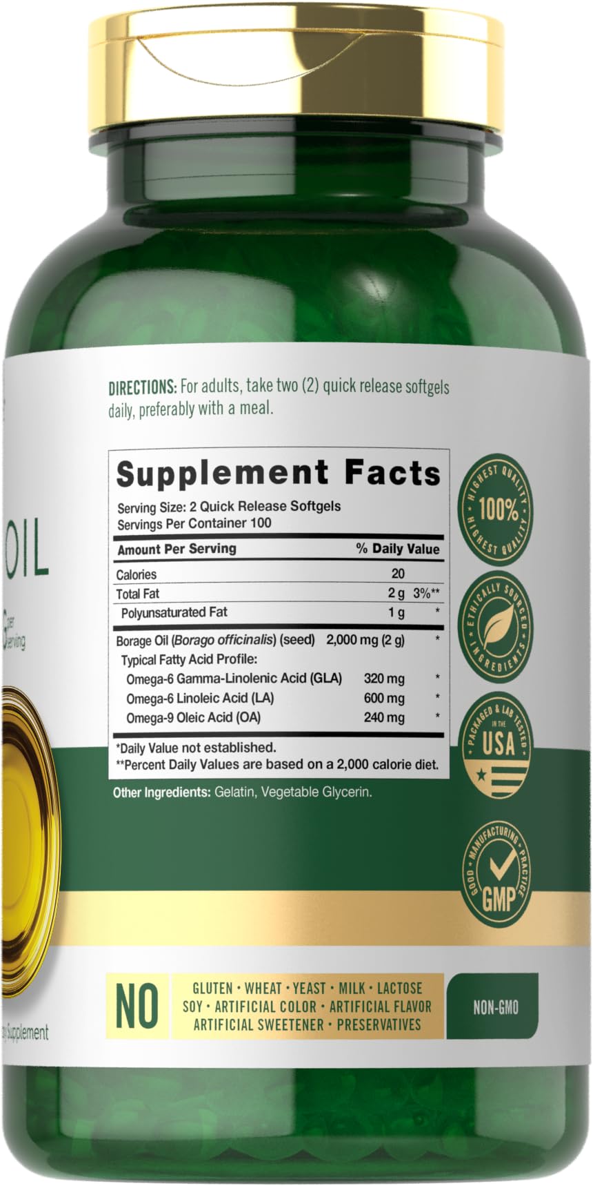 Capsules molles Carlyle – prise facile dans la routine quotidienne.