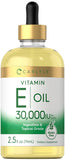 Carlyle huile vitamine E, bouteille 75 ml, hydratation pour la peau.