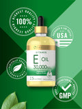 Symbole végétarien Carlyle huile vitamine E, produit sans allergènes.