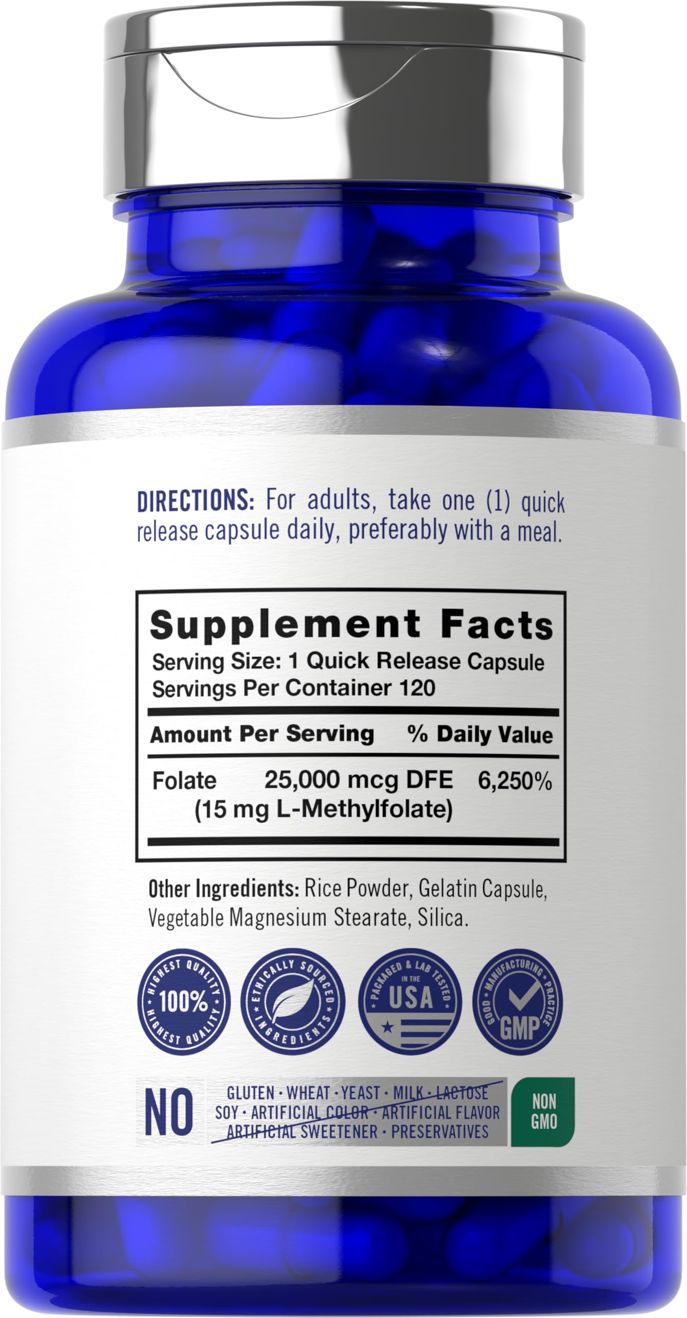 Capsules Carlyle L-Methylfolate – faciles à intégrer à la routine.