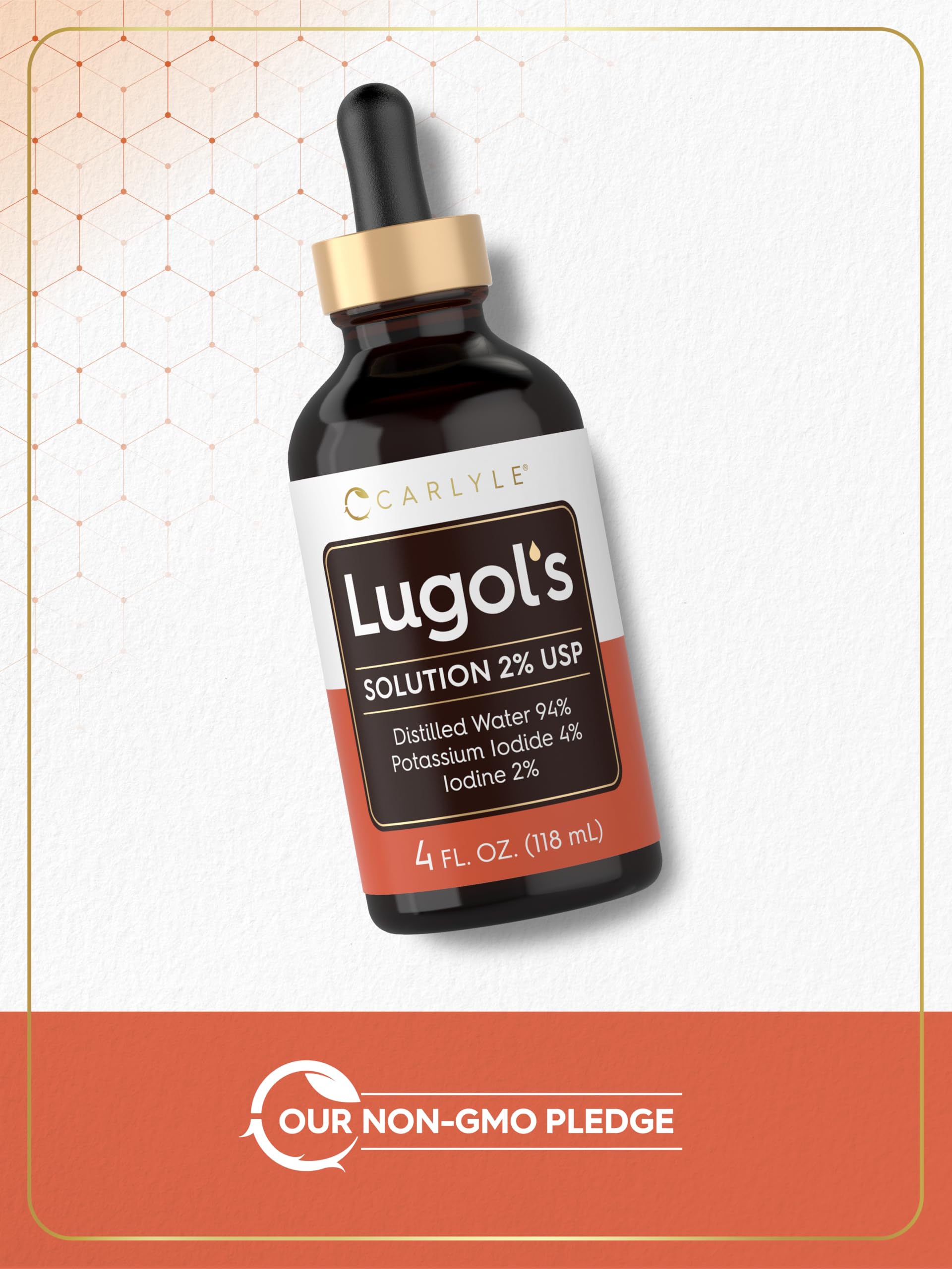 Potassium iodide USP inclus dans Carlyle Lugols Iodine.