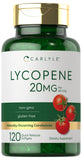 Carlyle Lycopène - bouteille 20 mg, format pratique pour une prise quotidienne.
