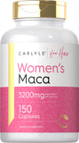 Flacon Carlyle Maca pour femmes, facile à prendre au quotidien