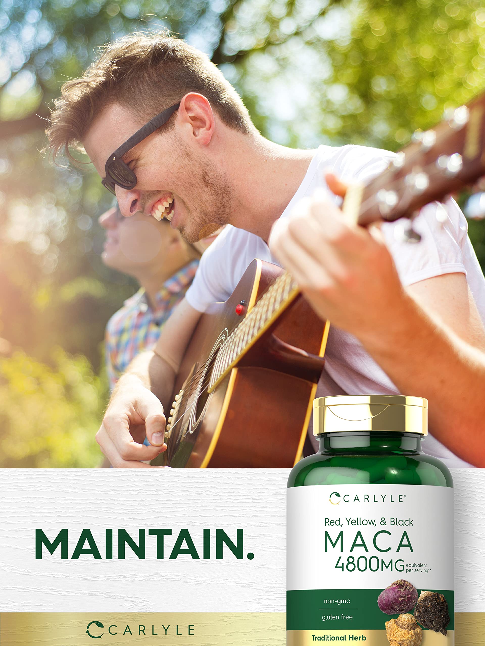 Carlyle Maca : usage quotidien facilité par des capsules faciles à avaler.