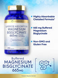 Carlyle Magnésium Bisglycinate – capsules compactes, facile à intégrer dans la routine quotidienne.