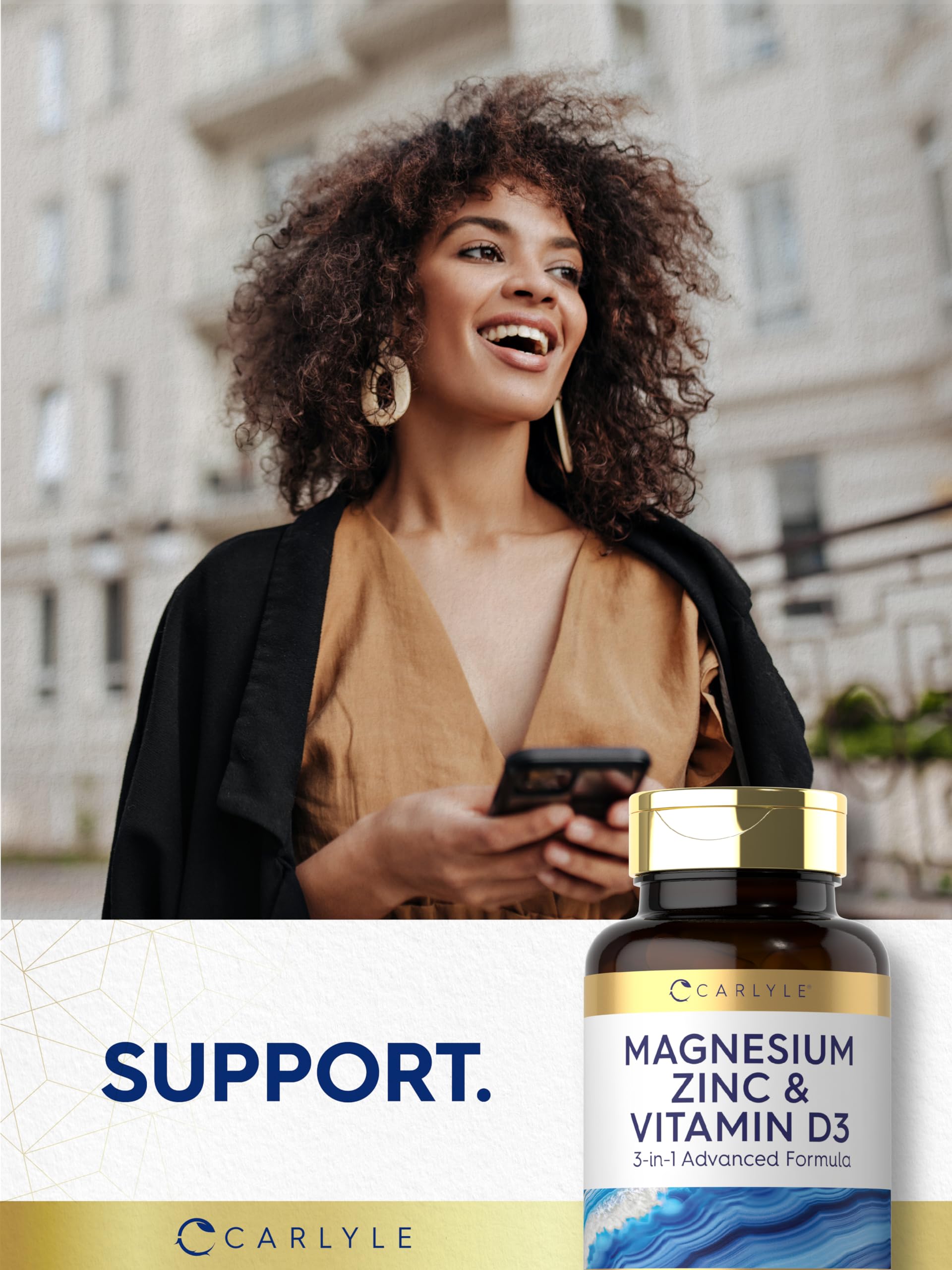 Bouchon Carlyle – fermeture sûre et pratique pour dosage quotidien.