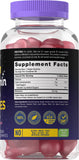 Gommes framboise Carlyle Mélatonine 2,5 mg, texture douce et goût fruité