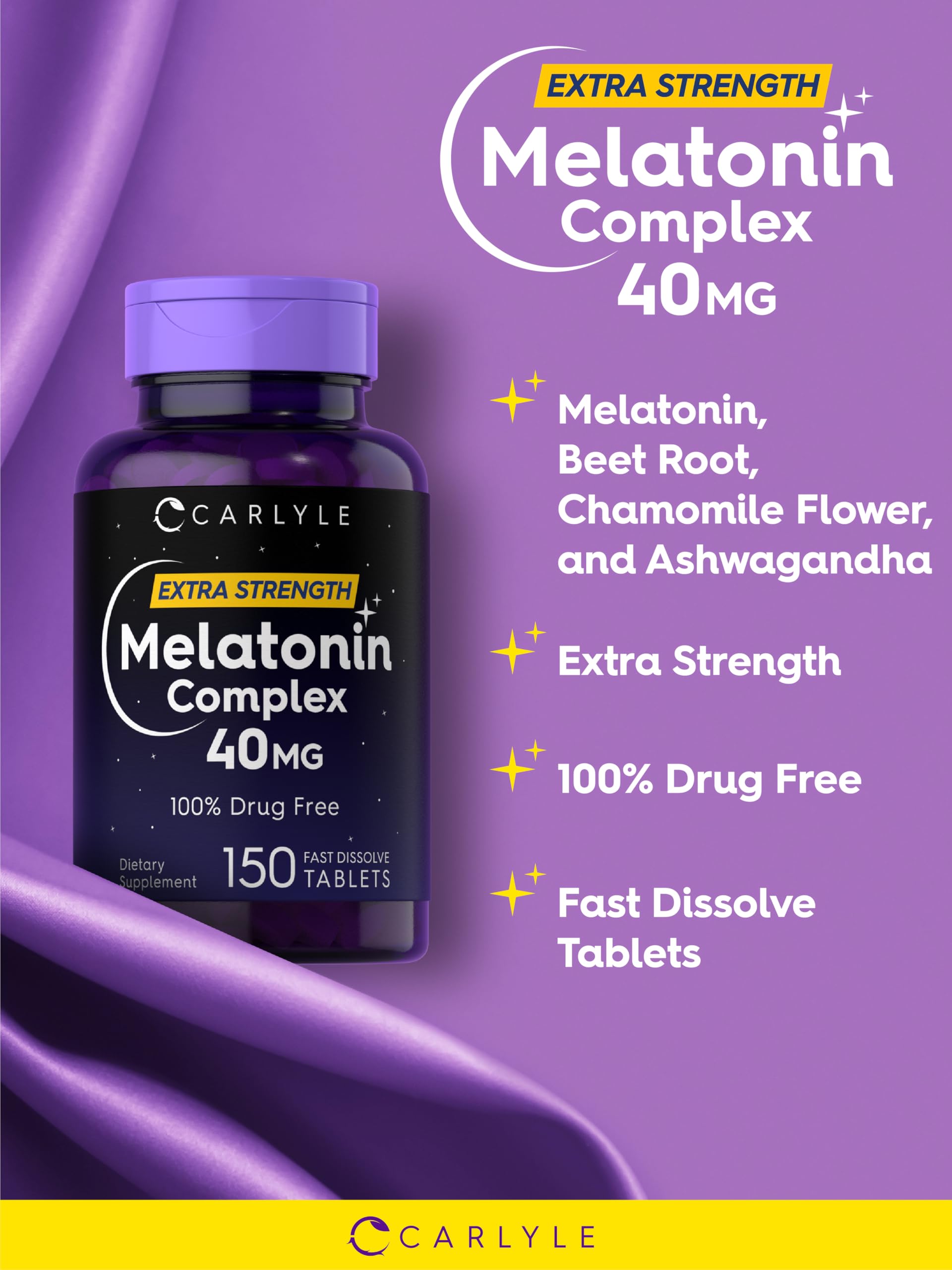 Carlyle Mélatonine 40 mg Complexe – image des contrôles en laboratoire garantissant la qualité.