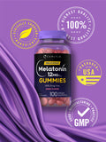 Texture douce des gommes Carlytle Mélatonine, expérience sensorielle agréable.