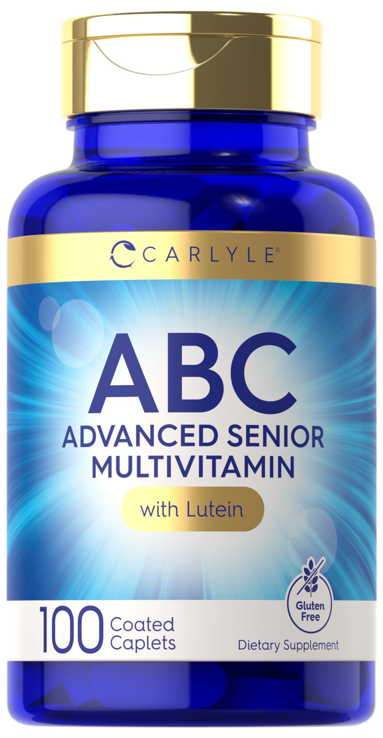 Carlyle Multivitamine 60+ bouteille: soutien nutritionnel quotidien pour seniors actifs.