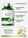 Carlyle Noni – étiquette bouteille claire et lisible.