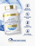 Ingrédients non OGM et absence d'allergènes dans Carlyle Eye Health.