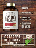 Carlyle Organes bovins issus du pâturage, source naturelle et sans hormones.