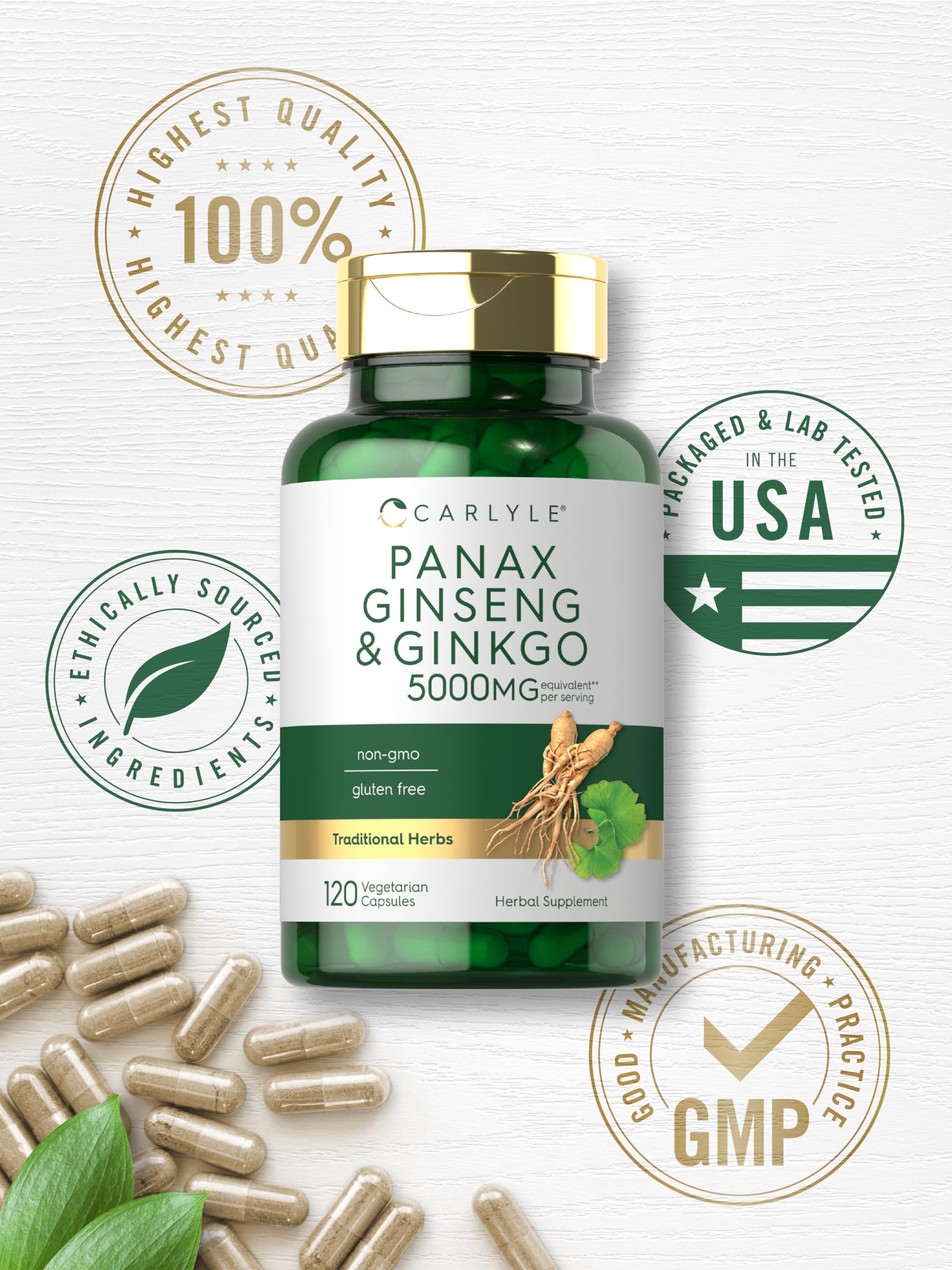 Carlyle Panax Ginseng et Ginkgo — mode d emploi: usage quotidien et routine simplifiée.