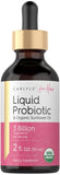 Carlyle Probiotique Liquide pour Femmes, bouteille de 60 ml, soutien pratique.