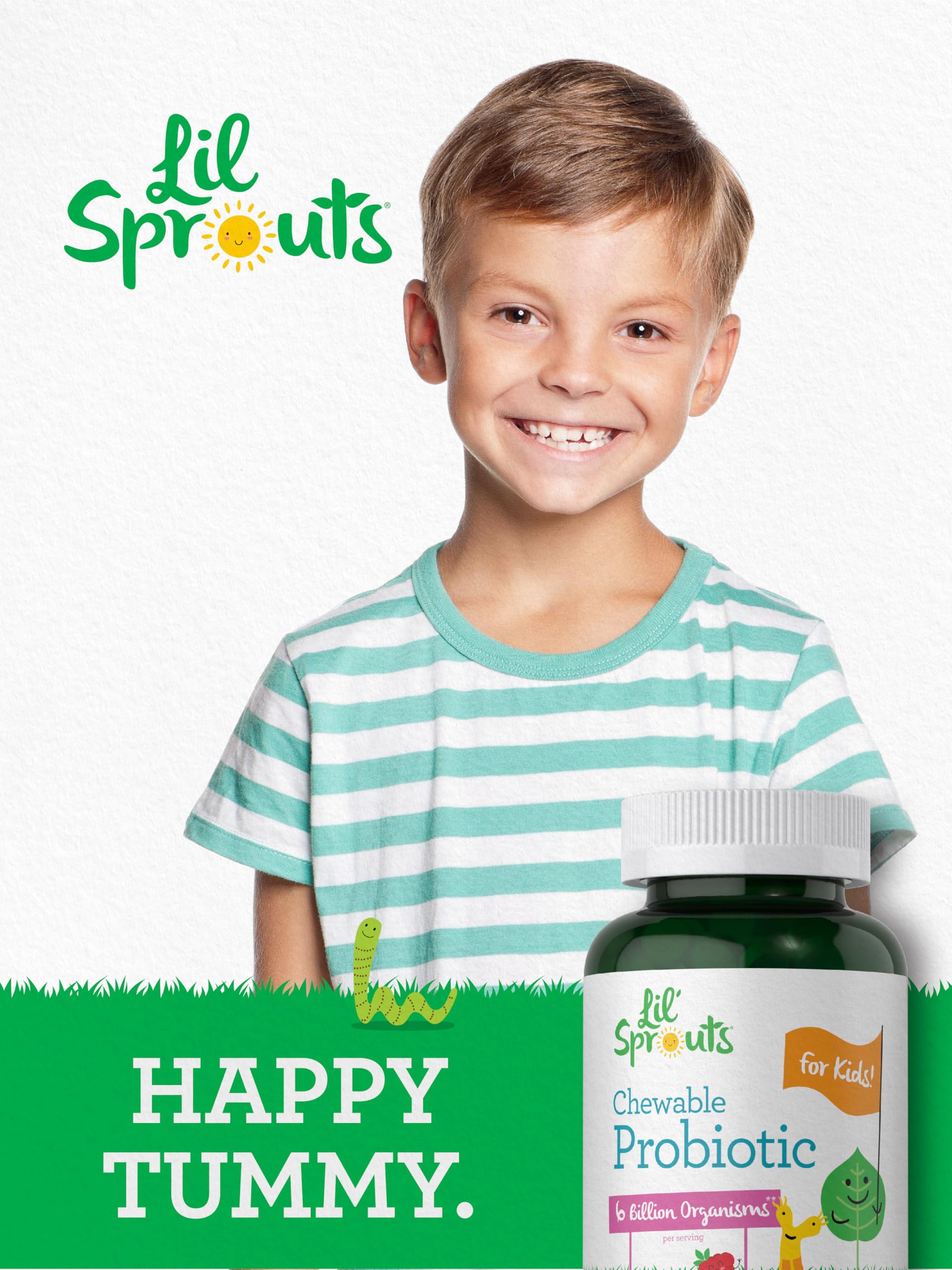 Bouteille compacte Carlyle Probiotiques Enfants, pratique pour emporter.