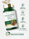 Dose quotidienne facile avec les capsules Carlyle sarsaparilla pour routine