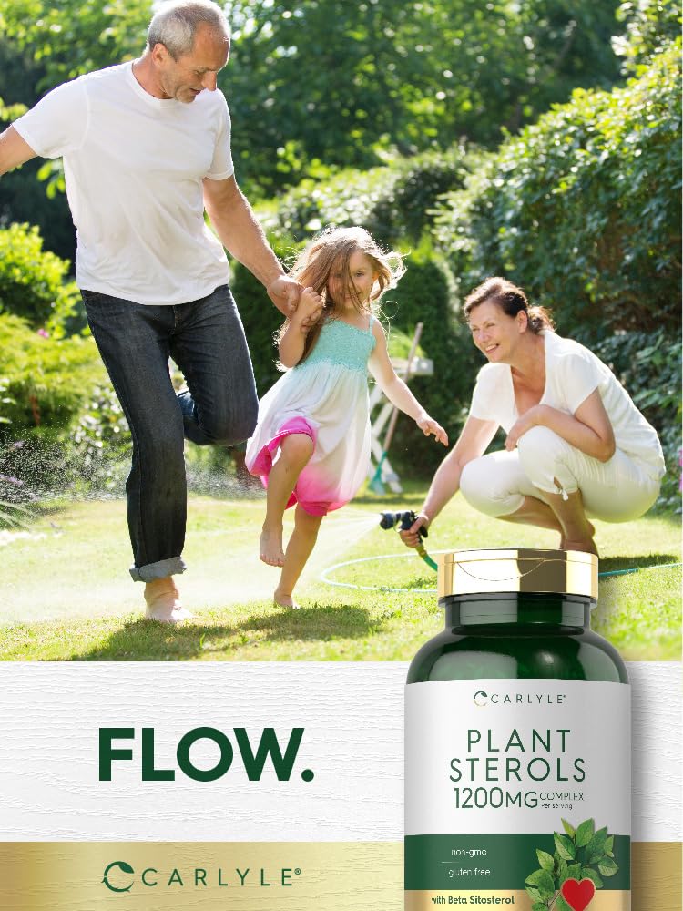 Prise quotidienne avec Carlyle Plant Sterols : capsule molle pratique.