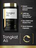 Carlyle Tongkat Ali, dose quotidienne rapide, facile à prendre.