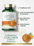Carlyle Turmeric Curcumin : capsules faciles à avaler, parfaites pour une prise quotidienne.