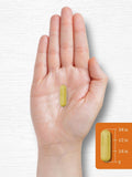Carlyle Turmeric Curcumin : présentation en rayon mettant en avant sans gluten et sans OGM.
