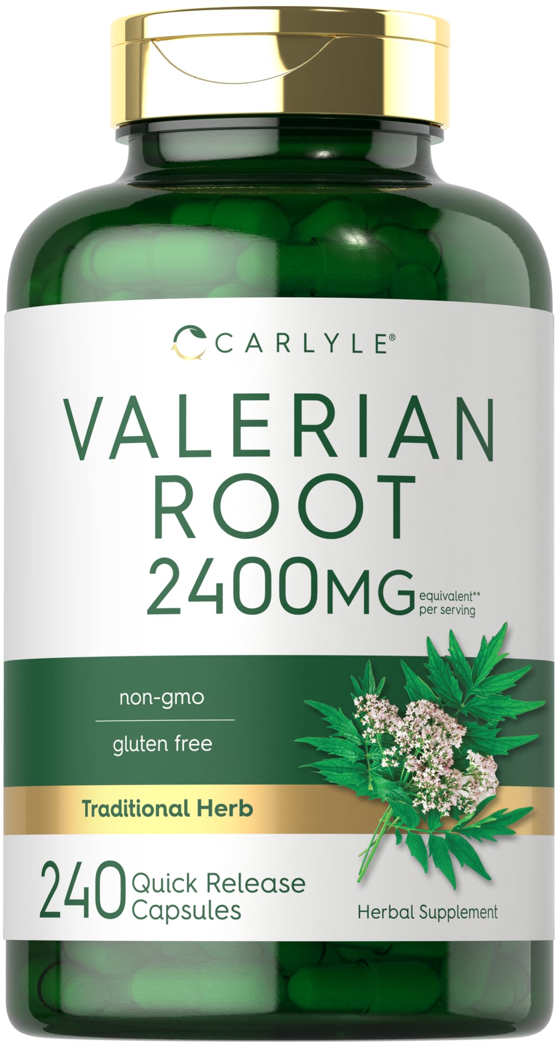 Carlyle Valeriane gelules bocal — capsules faciles à prendre au quotidien.