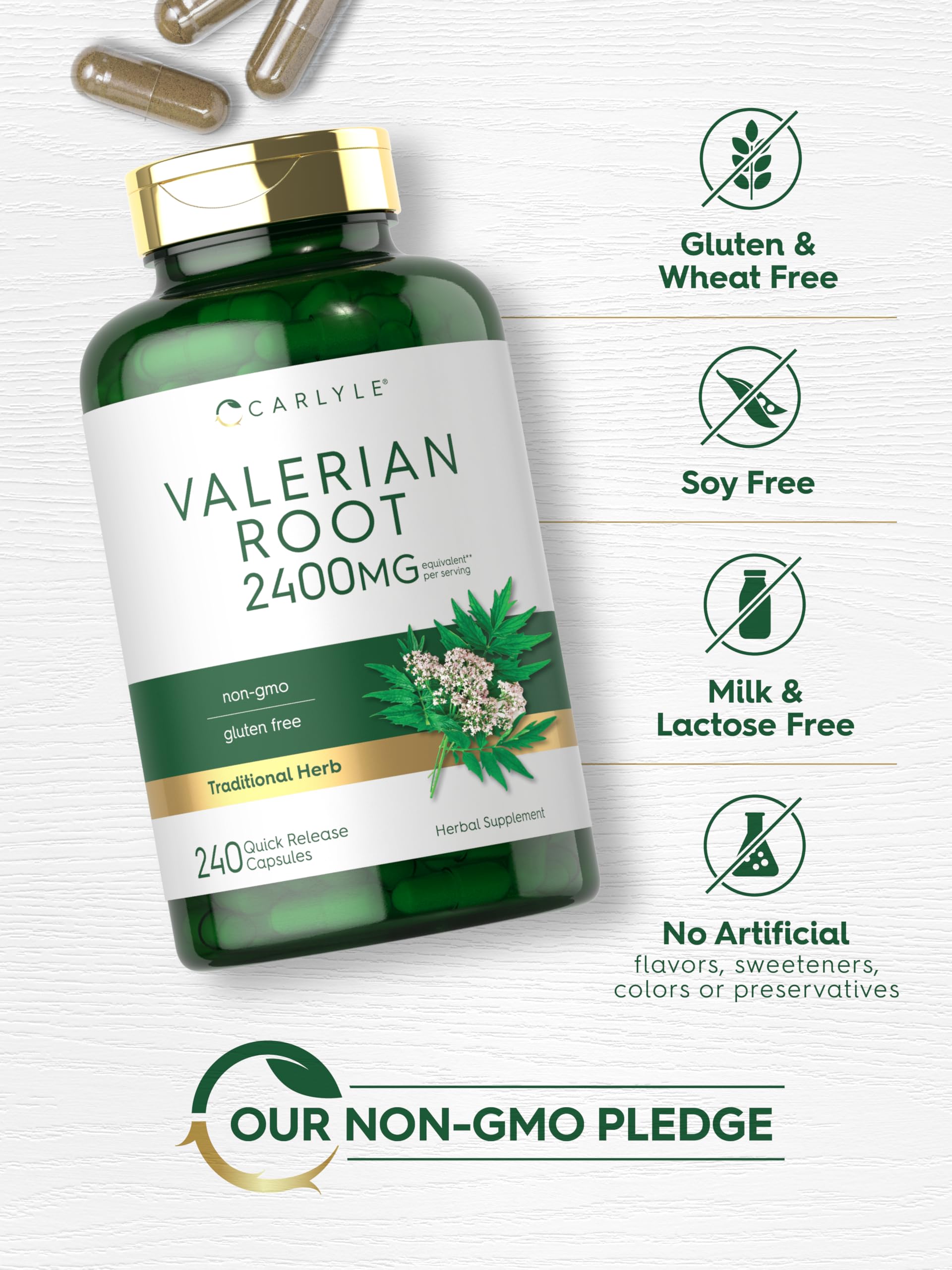 Carlyle Valeriane laboratoire testé — ingrédients de haute qualité.